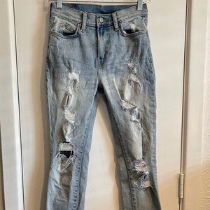 Men's Skinny Jeans - Distressed - H&M, 2 pair